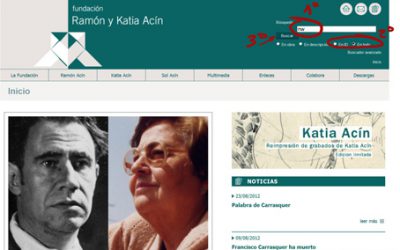 La base de datos de ramón acín ha sido actualizada