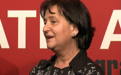 Inauguración de la exposición katia acín. obra gráfica.