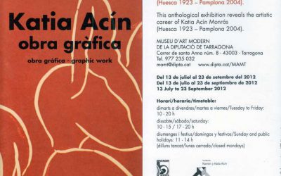 Exposición de grabados de katia acín en el museo d’art modern de tarragona