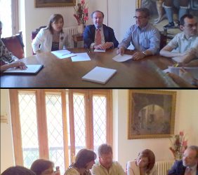 Reunión del patronato de la fundación ramón y katia acín