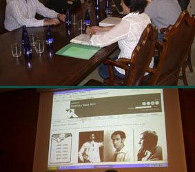 Tercera reunión del patronato de la fundación ramón y katia acín efectuada el 7 de junio de 2008