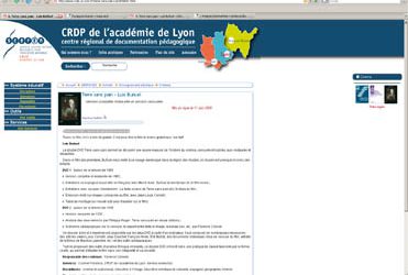 “tierra sin pan” de luis buñuel y producida por ramón acín en el crdp de lyon