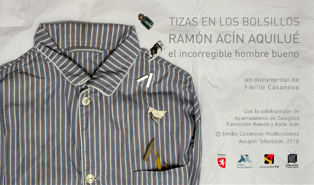 «Tizas en los bolsillos», sobre Ramón Acín, se estrena esta semana