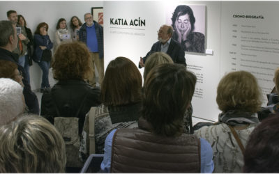 Inauguración de la exposición de Katia Acín Monrás