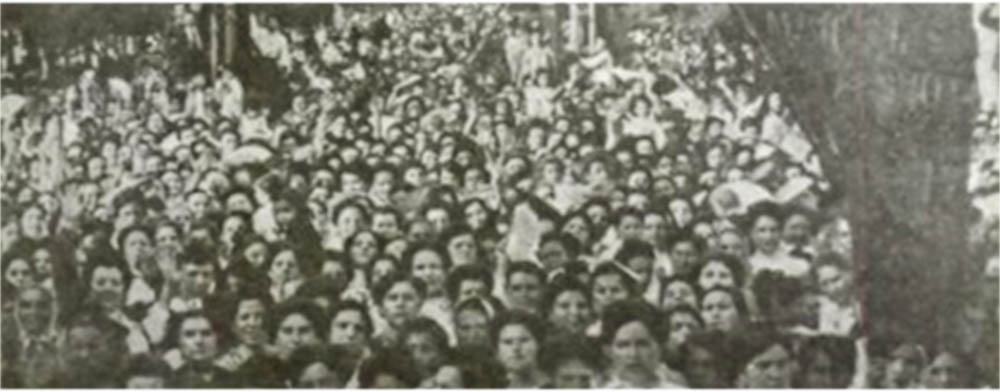 10 de julio de 1910. La primera gran manifestación feminista de España