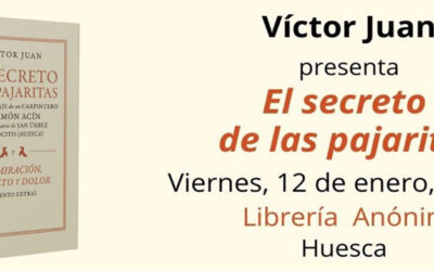 Víctor Juan presenta en Huesca “El secreto de las Pajaritas”