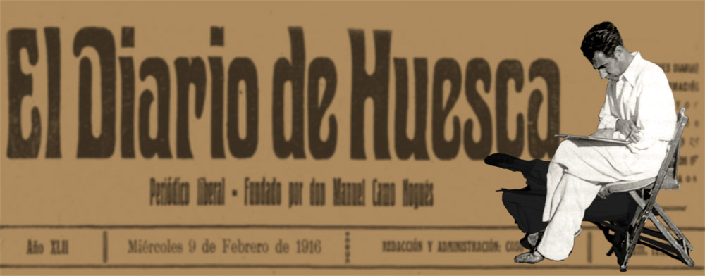 Tres artículos de Acín en el Diario de Huesca