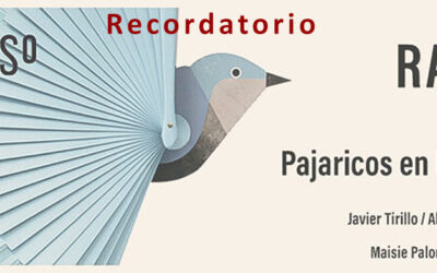Ramón Acín. Pajaricos en la cabeza. Recordatorio función